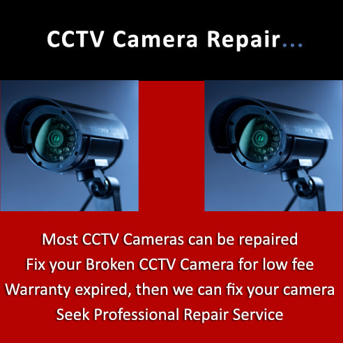 faulty cctv camera repair