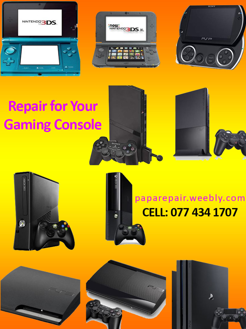 start gaming console repair ps4 xbox switch